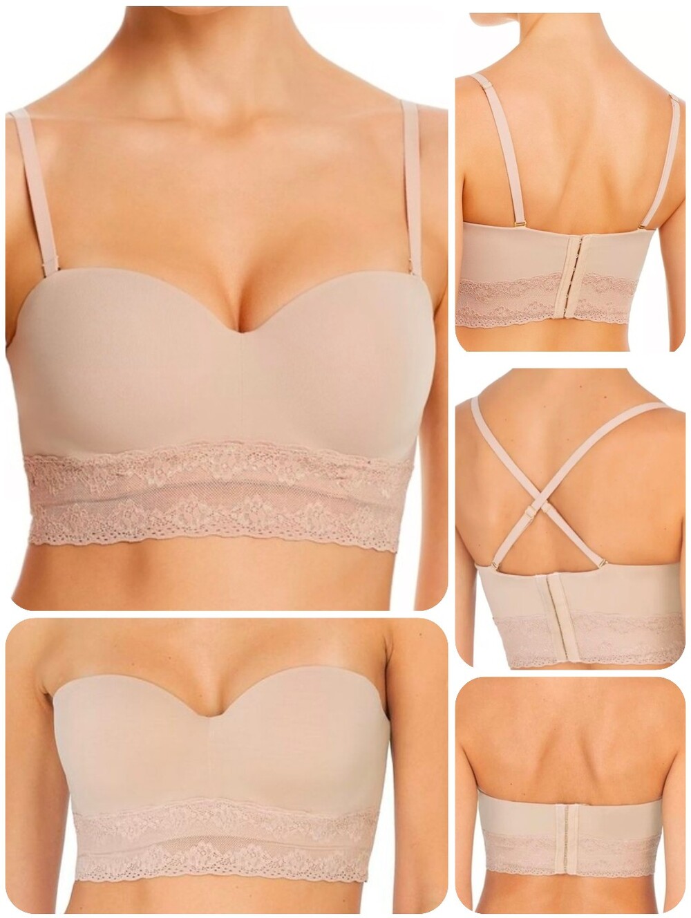 NATORI Bliss Perfection Longline Multi-Way Strapless Bra